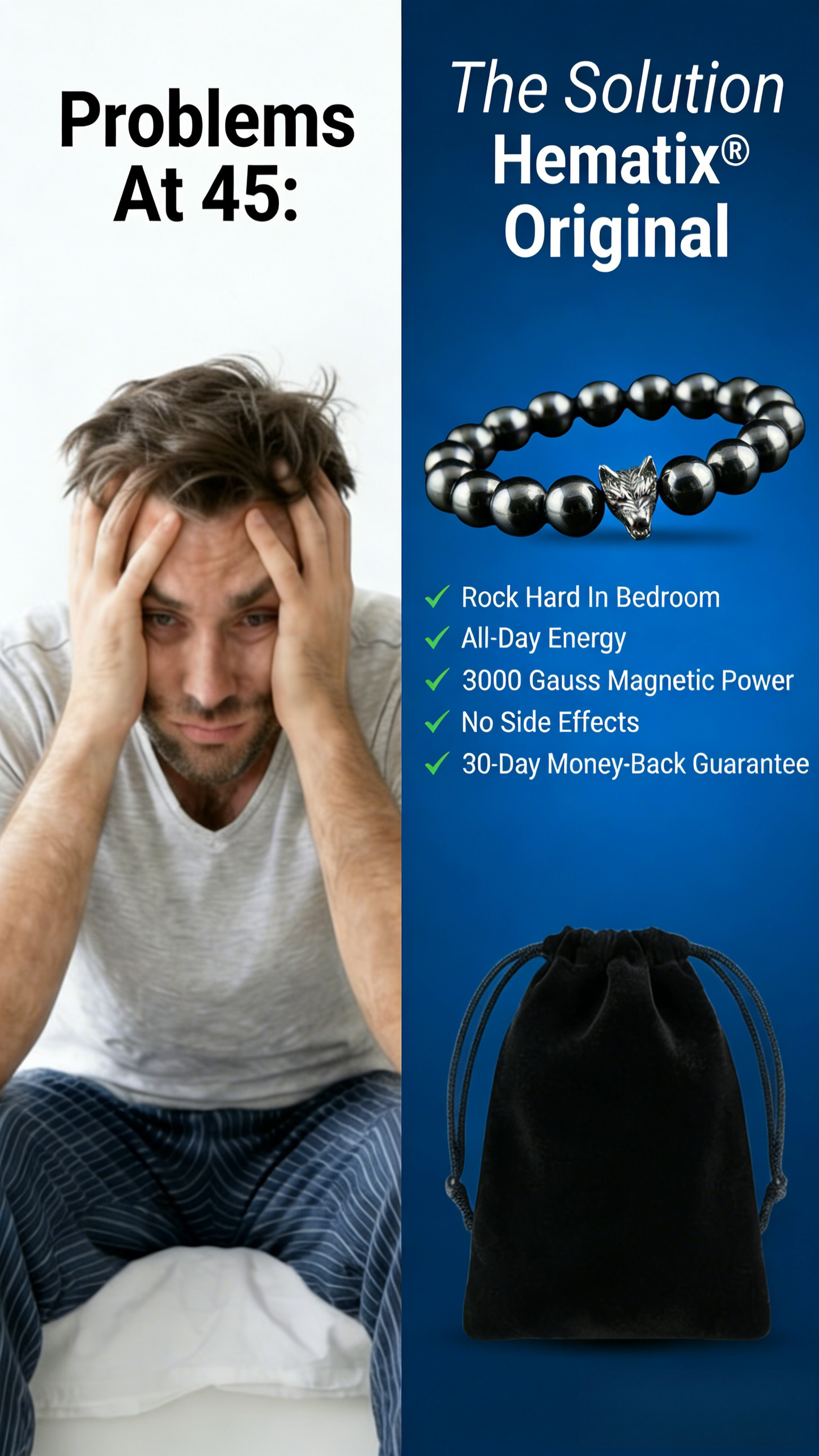 Hematite Bracelet-Reclaim Your  Energy